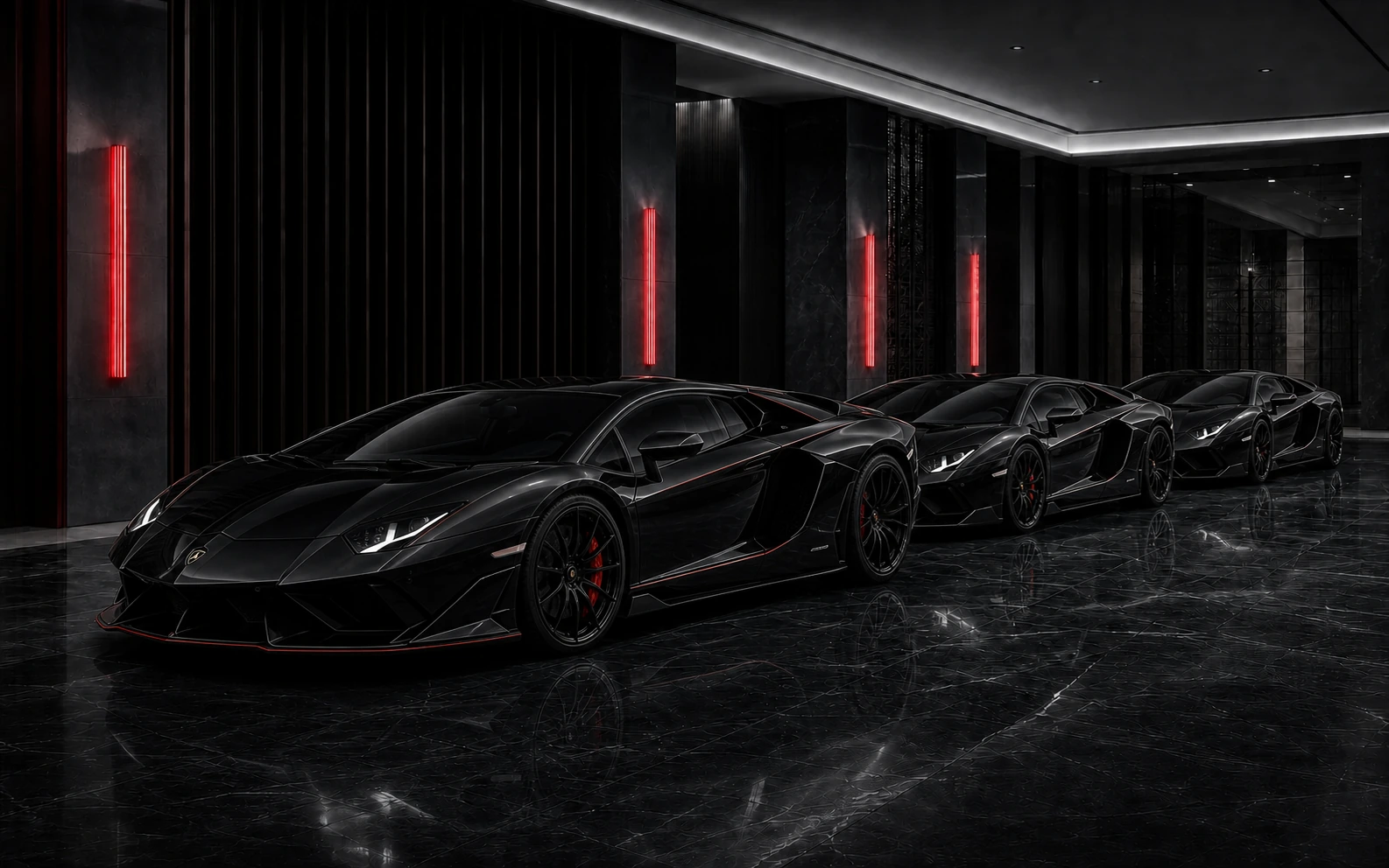 Matching exotic supercar fleet identity by NUVOR